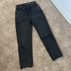 Old Navy Extra High-Rise Sky-Hi Straight Jeans